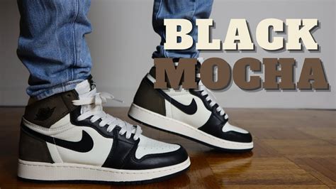 Worth The Hype Air Jordan 1 Black Mocha Review And On Feet Youtube