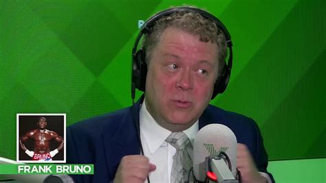 The frank bruno story was never simple, never routine and with each night of glory or gore, each horrible low, there then, bruno was gone, lost, we now know, to the depths of a terrible depression. Jon Culshaw gets pranked with the ACTUAL Frank Bruno ...