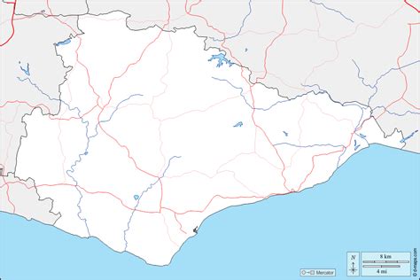 East Sussex Mapa Livre Mapa Em Branco Livre Mapa Livre Do Esbo O