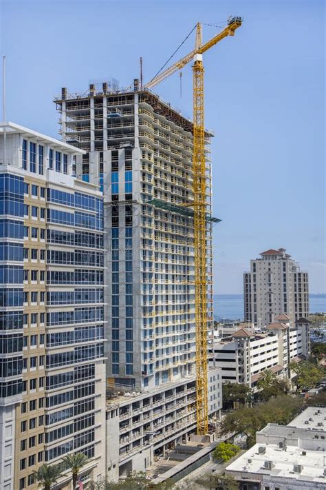 High Rise Building Construction Stock Image Image Of Construction
