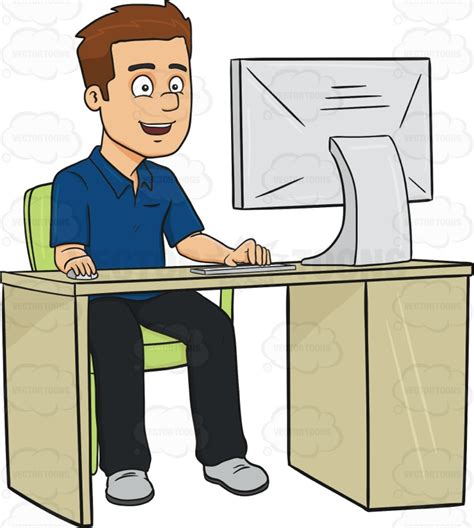 Desk With Computer Clipart 20 Free Cliparts Download Images On
