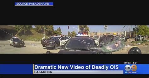 City Of Pasadena Releases Dash Body Cam Footage Of Deadly Officer