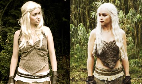 Daenerys Targaryen Khaleesi Cosplay Costume Fashion Cosplay