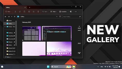 How To Enable New File Explorer With New Gallery Section In Windows 11