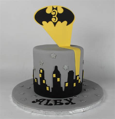 Simple Batman Cake Lil Miss Cakes