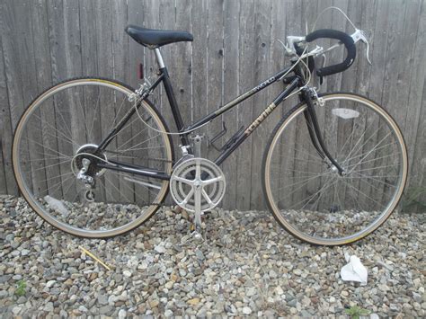 Bicycle tires come in a bewildering variety of sizes. Women's black '80s Schwinn World road bike with Panaracer ...