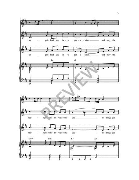 Preview Celtic Song Of Farewell Gig 005224 Sheet Music Plus