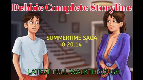 Debbie Complete Storyline Summertime Saga 02014 Debbies Latest