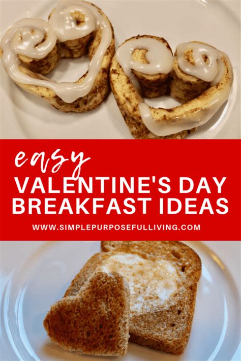 5 Simple Valentines Day Breakfast Ideas Simple Purposeful Living