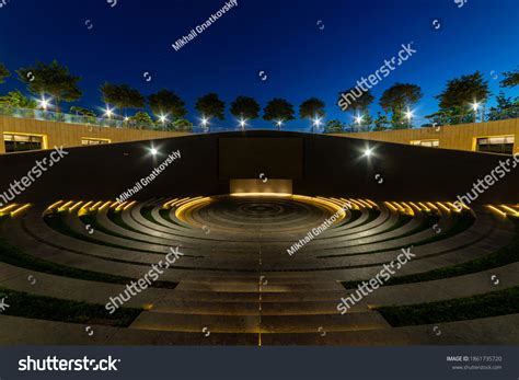 Modern Amphitheater Like Ancient Theatre Stock Photo 1861735720