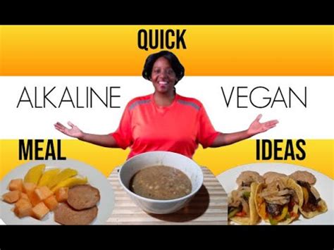 When you eat alkaline foods, your body tends to emulsify fat, thus making it far easier for the body to digest and. Quick Alkaline Vegan Meal Ideas | Day#3 - YouTube