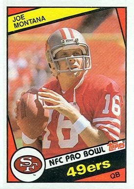 Check spelling or type a new query. 1984 Topps Joe Montana #358 Football Card Value Price Guide