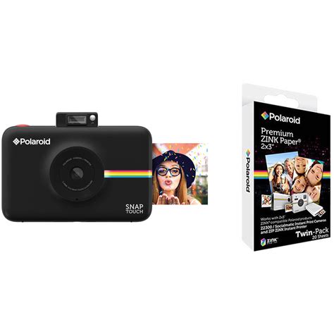Polaroid Snap Touch Instant Digital Camera With Zink Photo Paper