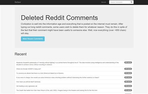 How To See Deleted Reddit Posts And Comments In