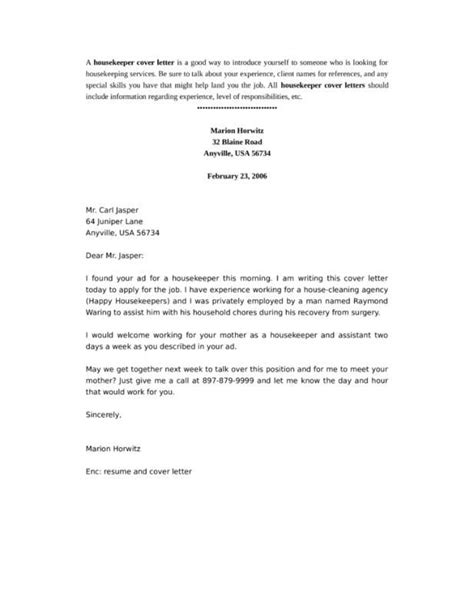 Application letter sample for hotel housekeeping manager mr richard jackson hr manager xyz group 87 delaware road hatfield, ca 08065 dear mr 4. Housekeeping Cover Letter | Lettering, Housekeeping