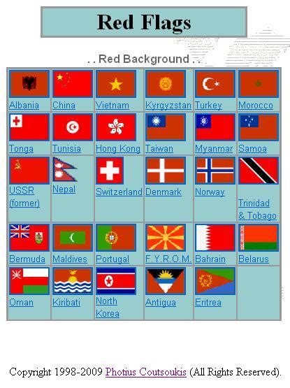 Official merchandise launched october 1st, 2018. Red Flag Identifier Printable page