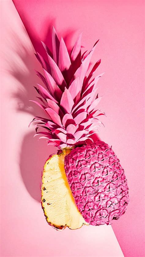Download Pink Pineapple Cute Summer Wallpaper