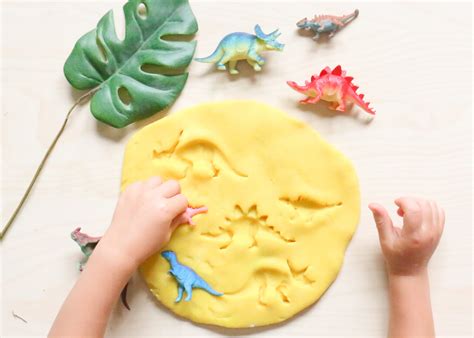Dino Play Dough Match Activity Toddler At Play