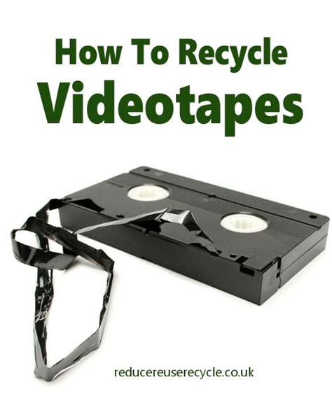 How To Recycle Videotapes And Audio Cassettes Recycling Audio