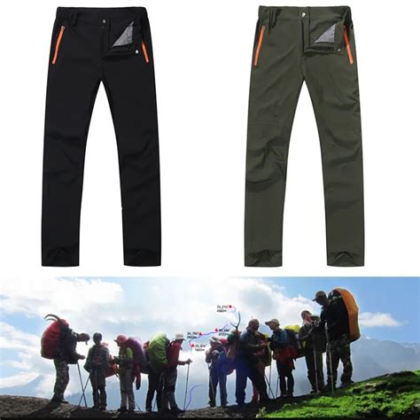 Men Quick Dry Trousers Mens Mountain Climbing Outdoor Pants Male Travel