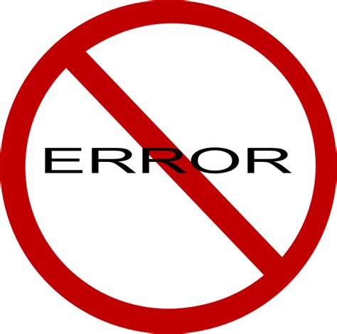 No Error Sign Clip Art At Vector Clip Art