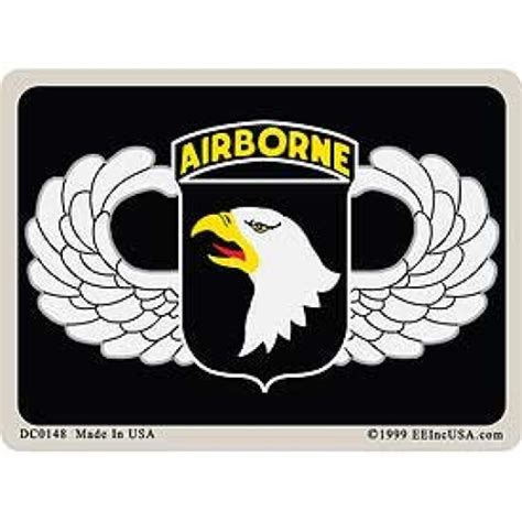 Us Military Armed Forces Sticker Decal Us Army 101st Airborne