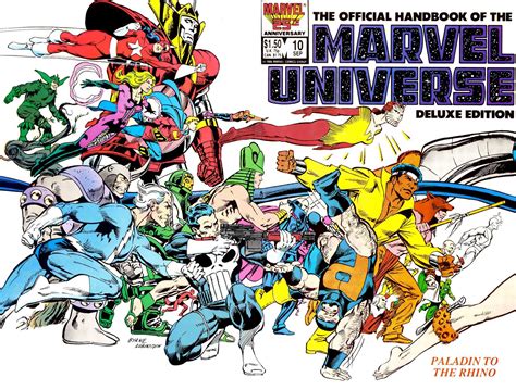 Cool Comic Art On Twitter Official Handbook Of The Marvel Universe