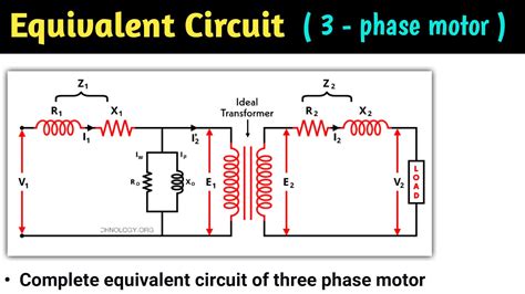 Equivalent Circuit Of 3 Phase Induction Motor Three Phase