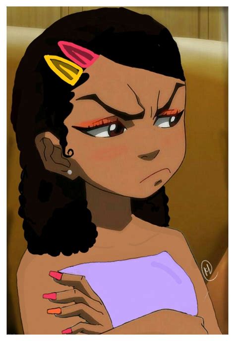 The Boondocks Girl Aesthetic Black Girl Cartoon