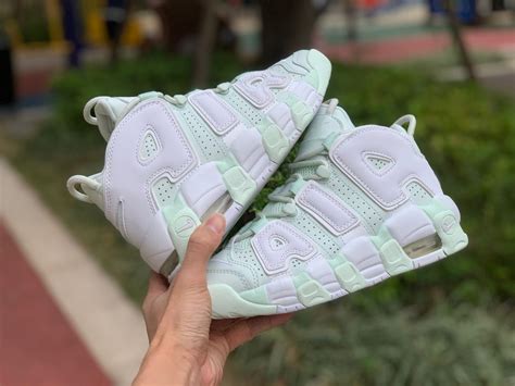 Cheap Nike Air More Uptempo Barley Green 917593 300 Girls Size For Sale