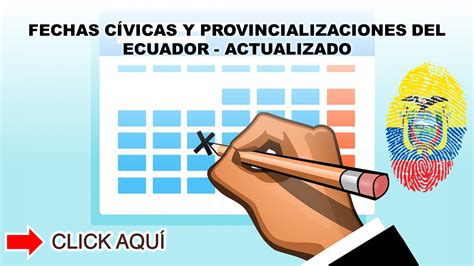Fechas Cívicas Y Provincializaciones Del Ecuador 2020