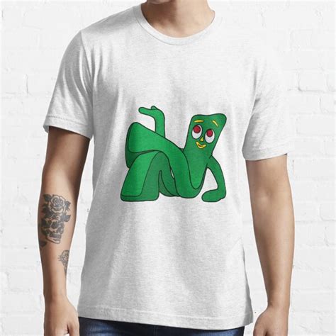 gumby chilling t shirt for sale by bohoju redbubble gumby t shirts pokey t shirts toy