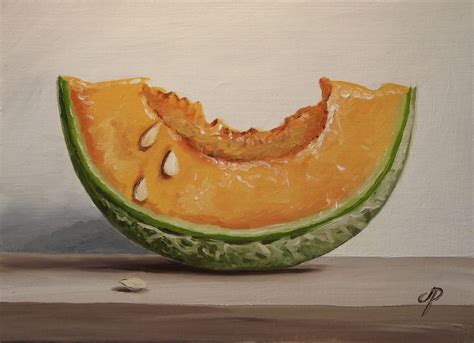 Jane Palmer Fine Art Cantaloupe Melon