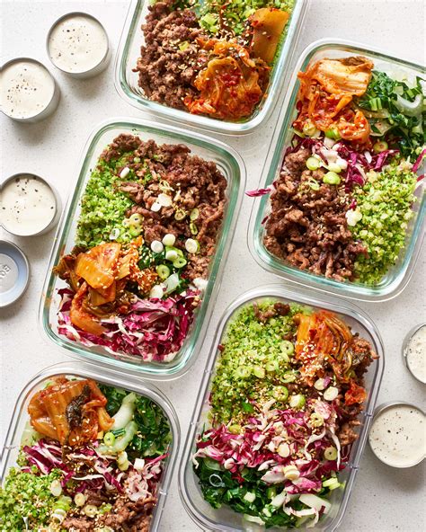 Healthy and delicious, they will never disappoint. Low-Carb Meal Prep: A Week of Meals | Kitchn