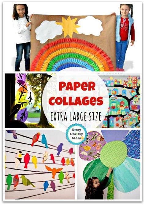 70 Paper Collage Art Ideas For Kids Paper Collage Art Kids Collage