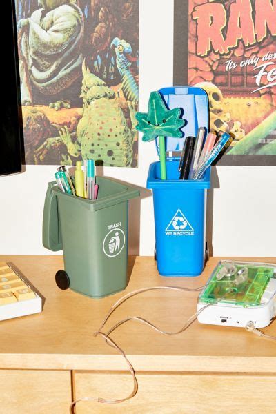 trash can pencil holder set urban outfitters