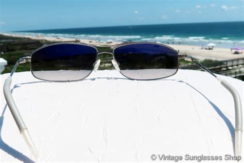 Oliver Peoples Nitro Blue Gradient Photochromatic Sunglasses