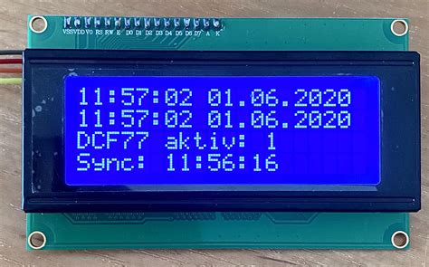 Anleitung Arduino Mit Dcf77 Modul Und Ds3231 Echtzeituhr Rc