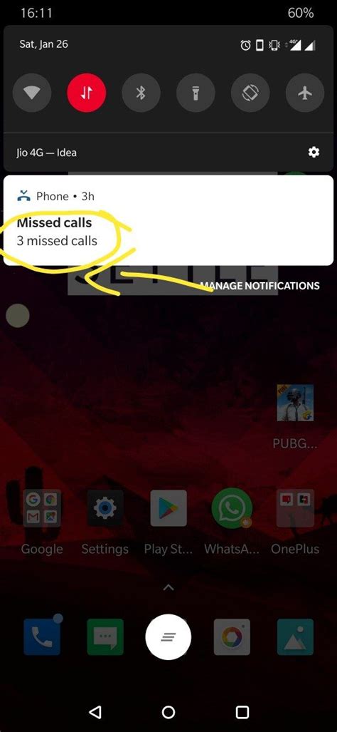 Missed Call Cell Phone