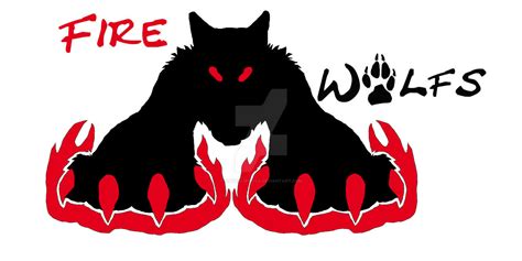 New Fire Wolfs Logo By Nathalienova On Deviantart