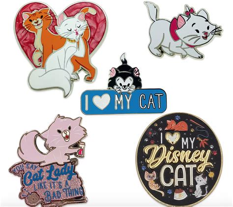 There Are Pins To Go With The 1000 Other Things In The Disney Cat And