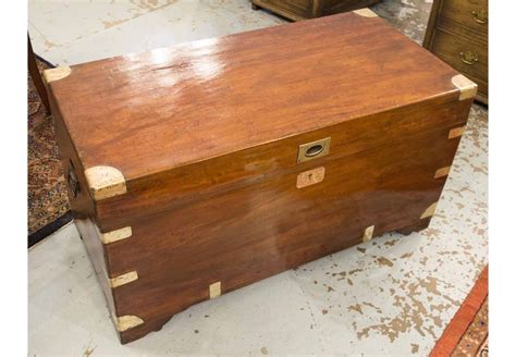 Trunk Late 19thearly 20th Century Chinese Export Camphorwood And