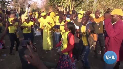 Zimbabwe Opposition Protests After Rally Ban Youtube