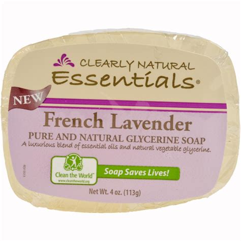 An excellent cleaner and preservative. Clearly Natural Essentials 4 oz. Lavender Glycerin Bar ...