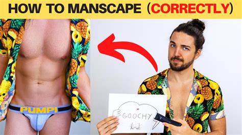 Total Body Manscaping Tutorial Butt Back Chest Legs Pits Pubes Trim Vs Shave Youtube
