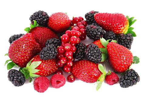 Wallpaper Strawberry Blackberry Raspberry Currant Berry 3534x2490