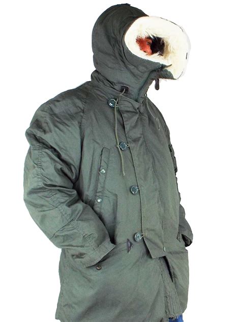 Us Air Force Authentic N 3b Snorkel Parka Genuine Extreme Cold Wea