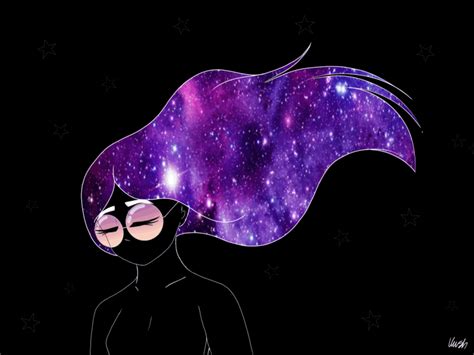 Galaxy Hair By Lluscious On Deviantart