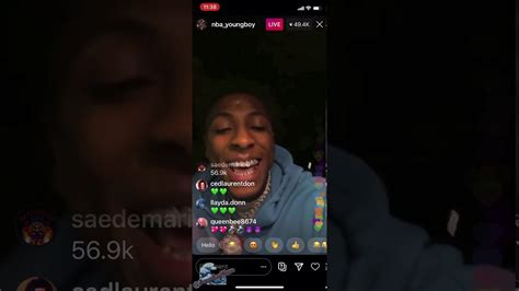 Nba Youngboy Previewing New Music On Instagram Live Youtube