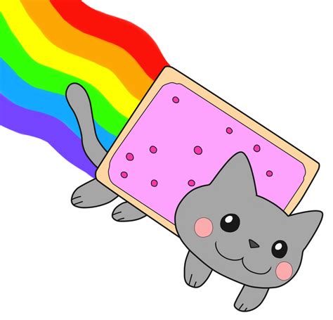 Nyan Cat Render By Reallyfaster On Deviantart